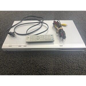 Zenith ZDA-311 DVD Player Silver with OEM Remote & Cables.  Tested. Ready 2 play